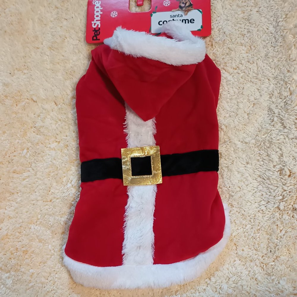 NWT ~ Pet Shoppe Santa Claus Costume (Size: XS/S)